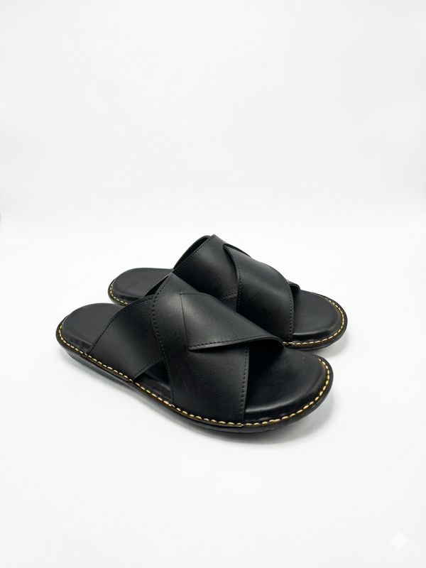 Leather Hand Made Slippers (Ak 40)