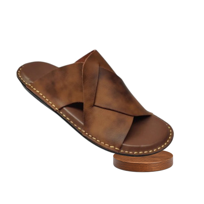 Hand Made Leather  Slippers (Ak 42)