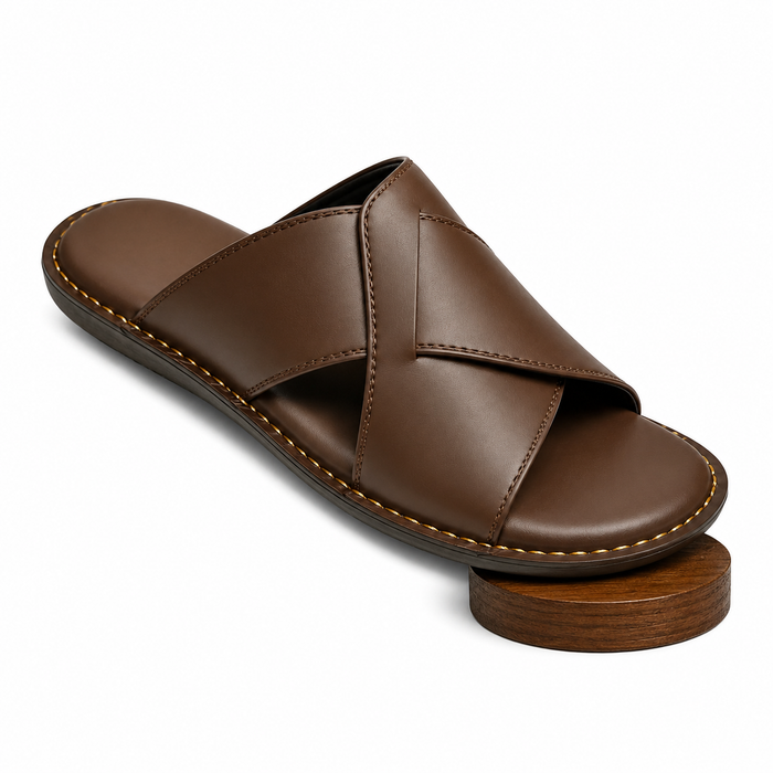 Hand Made Leather Slippers (Ak 41)
