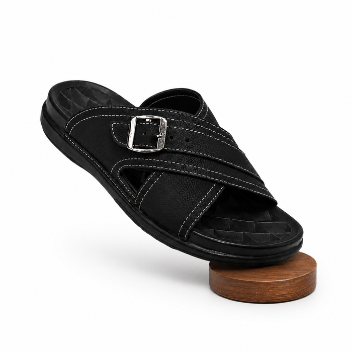 Cross Strap Men’s Slippers (Ak30)